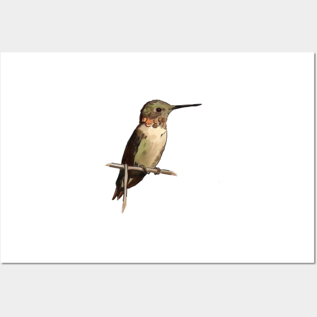 Hummingbird Attention Span Wall Art by laceylschmidt